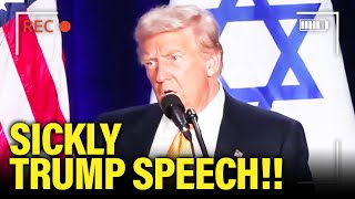 SICKLY Looking Trump Gives AWFUL DC Speech [upl. by Yelrak]