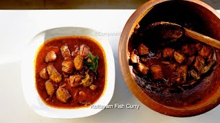 Kerala Red Fish CurryKottayam Fish Curryകോട്ടയം മീൻ കറി Recipe no 96 [upl. by Nohsav]