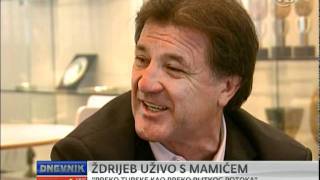 Zdravko Mamic  mi cemo Tursku preplivat kao plitak potok [upl. by Nosnhoj]