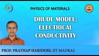 Drude Model Electrical Conductivity [upl. by Alarise]