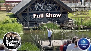 The Falconers Quest Full show at Warwick Castle itsastakesything [upl. by Howland]