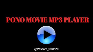 Pono Movie MP3 PlayerSound EffectsSFX [upl. by Sacttler476]