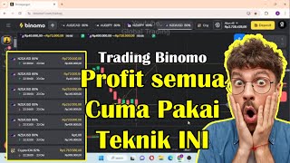 Trading Binomo Cara Open posisi sesuai Trends [upl. by Asenej]