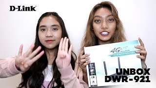 DWR 921 N300 4G LTE Router Unbox [upl. by Basilio362]