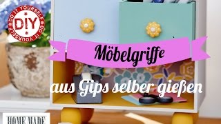 How To I Möbelgriffe selber machen I Deko Inspirationen Selbstgemacht [upl. by Hoy958]