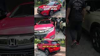 BEST SELLERNYA HONDA  HRV SE CVT 2019 automobile jualbelimobilbekasindonesia [upl. by Broida]