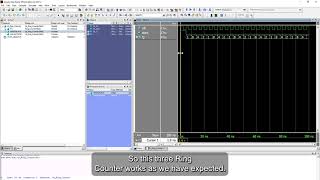 15 ModelSim Ring Counter [upl. by Emili]