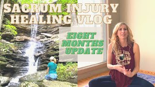 Updated SacrumTailbone Injury Healing Journey Vlog  Eight Months [upl. by Lesya]