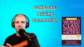 Callbacks Driving Connection [upl. by Naujaj387]