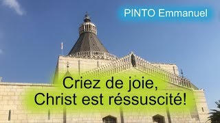 Criez de joie Christ est ressuscité  N°1510  Instrumental avec les paroles  Pâques  N°381 [upl. by Shwalb]