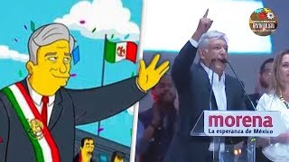 ►¿LOS SIMPSON PREDICEN LA PRESIDENCIA DE MÉXICO 2018 [upl. by Anitsugua]