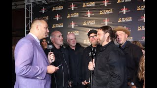 Exclusive MercyMe Red Carpet Interview  2023 KLOVE Fan Awards [upl. by Nire579]