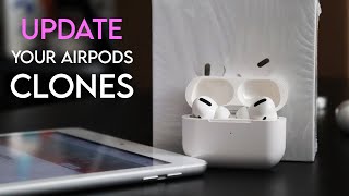 How To Update Your AirPods Pro Clones in 2022 Danny v45 Tigerbuilder Airoha 1562A GIVEAWAY [upl. by Combes]