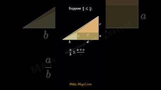 Mediant Operation Using Right Triangle😳😲🔥 youtubeshorts ytshorts shorts [upl. by Schwejda835]