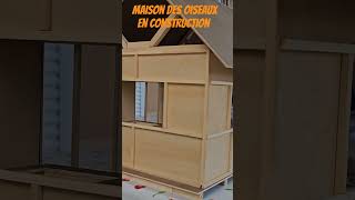 Maison des oiseaux en construction [upl. by Dahle]