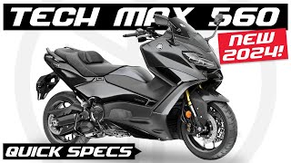 New YAMAHA TMAX 560  2024 Specs [upl. by Rennat]