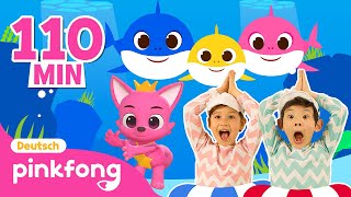 Die 60 besten Kinderlieder 2024 🏆  Mix  Baby Shark DeutschㅣPinkfong Baby Hai Kinderlieder [upl. by Rennie399]