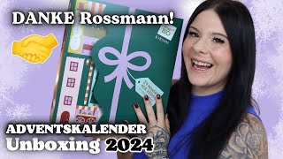 DANKE Rossmann 🤝🏼 Ener BIO Adventskalender 2024 Inhalt [upl. by Poyssick]