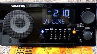 Review and Unboxing Sangean WR22BK AMFMRDSBluetoothUSB TableTop Digital Tuning Receiver [upl. by Leaj]