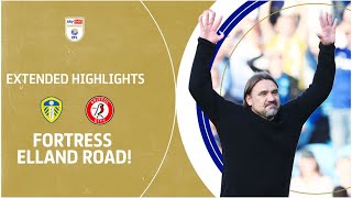 FORTRESS ELLAND ROAD  Leeds United v Bristol City extended highlights [upl. by Wistrup]