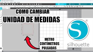 COMO CAMBIAR UNIDADE DE MEDIDA DE PROGRAMA SILHOUETTE [upl. by Adlar959]