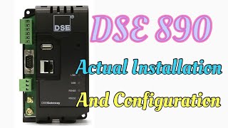 DSE 890 ACTUAL INSTALLATION AND CONFIGURATION [upl. by Earleen]