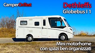 Dethleffs Globebus I 1 mini motorhome con spazi ben organizzati [upl. by Yelruc]