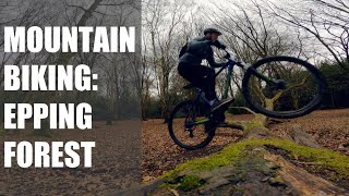 Mountain Biking Epping Forest [upl. by Thorncombe289]