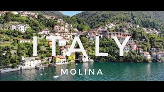 Molina  Como  Italy  Drone  TravelVideo [upl. by Pravit482]