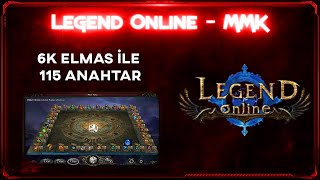 Legend Online ALTIN YOLU  6K ELMAS İLE 115 SÜPER FASHION ANAHTARI [upl. by Sletten830]