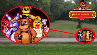 I FOUND FREDDY FAZBEAR FOXY BONNIE amp CHICA IN REAL LIFE FNAF Movie [upl. by Wilser]