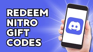 How to Redeem Nitro Gift Codes on Discord [upl. by Gabrila]