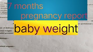 30 weeks pregnancy baby position ampbaby weight viralavideo [upl. by Imij]