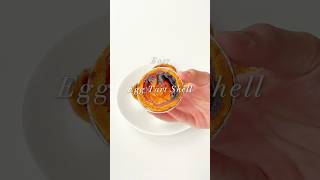 EASY EGG TART SHELL 🐣 แป้งทาร์ตไข่สูตรง่ายจนงง eggtarts eggtart ทาร์ตไข่ dessert food [upl. by Ataliah]