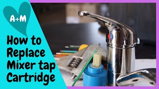 Replace cartridge  service single lever mixer tap [upl. by Knowles231]