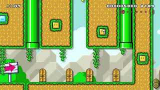 Two kaizo levels by utendo ft Yoshi the cheesosaur  Super Mario Maker [upl. by Flodur]