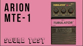 Arion Tubulator MTE1 Review [upl. by Kapeed]