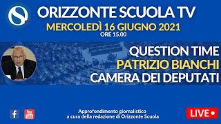 Tfa sostegno e riapertura scuole question time alla Camera con il ministro Bianchi [upl. by Feliks]