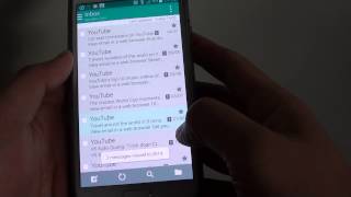 Samsung Galaxy S5 How to Move Emails to Different Folder [upl. by Ahtivak]