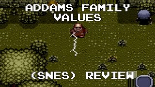 Addams Family Values SNES Review  Bits amp Glory [upl. by Medeah]