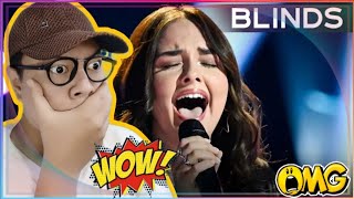 Kamila Kiehne Shines with Her Cover of quotBlack Velvetquot  The Voice Blind Auditions  NBC Reaction [upl. by Ecnerol415]