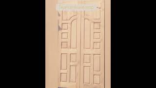 Door design wood home artwork home doordesign workshop carpenter woodenfurniture homedecor [upl. by Kraul]