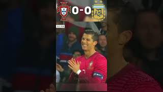 Messi vs Ronaldo International Derby Portugal vs Argentina Highlights 2011 [upl. by Astto]