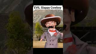 EVIL SLAPPY Cowboy youtubeshorts [upl. by Eelibuj]