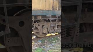 Running wheels of railway engine locomotive railway wheels shorts [upl. by Ylrac]