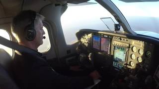 Pilots Eye Approach and Landing Bale LFSB ILS Z 15 [upl. by Kreegar]