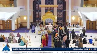 SGSS Southall Guru Nanak Rd  Daily Livestream [upl. by Ailahk102]