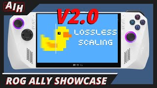 Lossless Scaling Just Got An Impressive LSFG 20 Update For The ROG ALLY [upl. by Gonzalo]