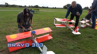 Panic Team Oxford RC Plane COMBAT  Woodspring Wings Model Air Show 2021 [upl. by Tychonn]