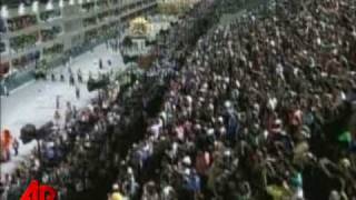 Raw Video Final Day of Carnival in Brazil [upl. by Aitahs999]